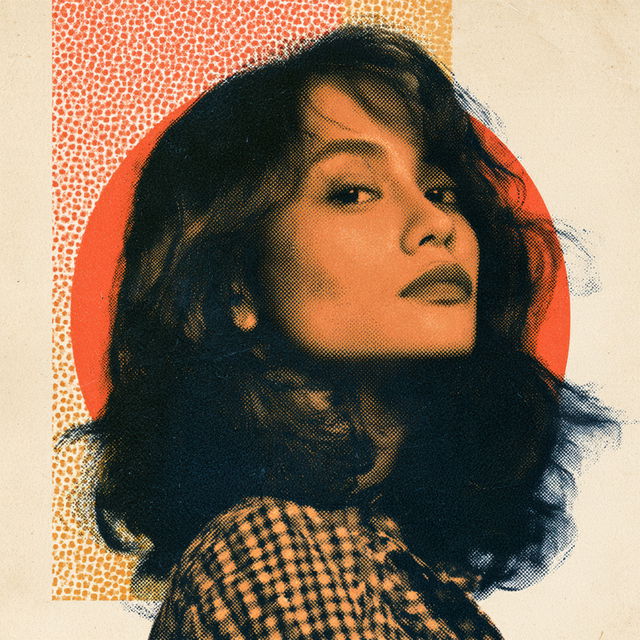 Halftone print style, Midjourney V8.2, render 3 of 4