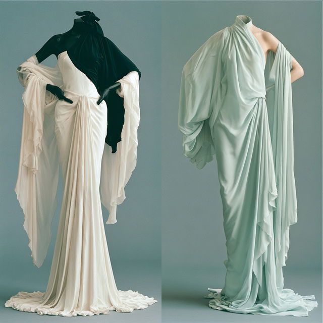 Halston style, Midjourney V8.2, render 4 of 4
