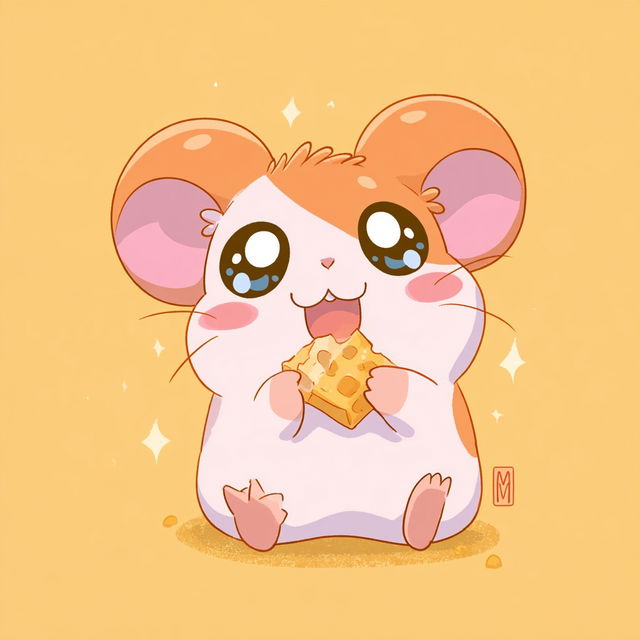 Hamtaro style, Midjourney V8.2, render 4 of 4