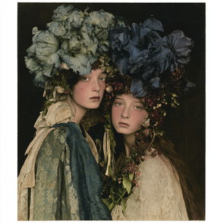 Hand-colored photograph style, Midjourney V8.2, render 1 of 4