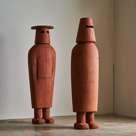 Haniwa style (Techniques), Midjourney V8.2