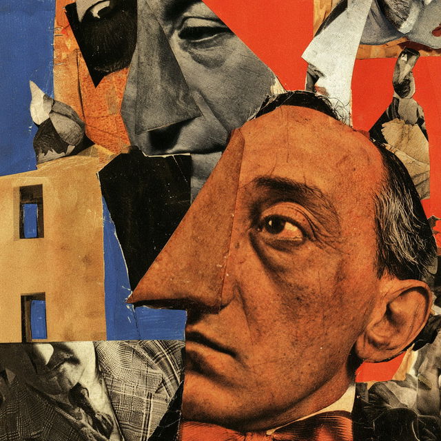 Hannah Hoch style, Midjourney V8.2, render 4 of 4