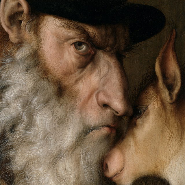Hans Baldung style, Midjourney V8.2, render 1 of 4