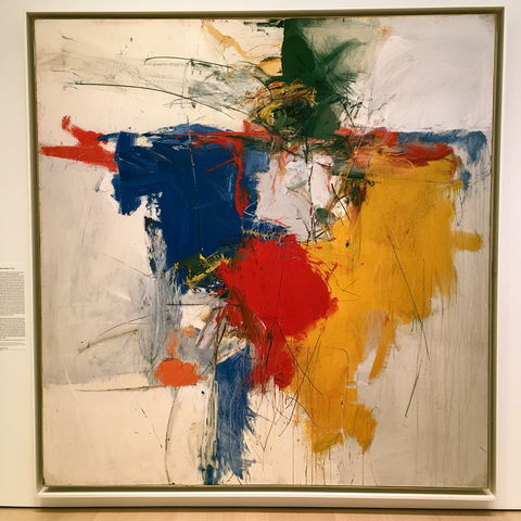 Hans Hofmann style (Painters), Midjourney V8.2