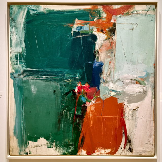 Hans Hofmann style, Midjourney V8.2, render 3 of 4
