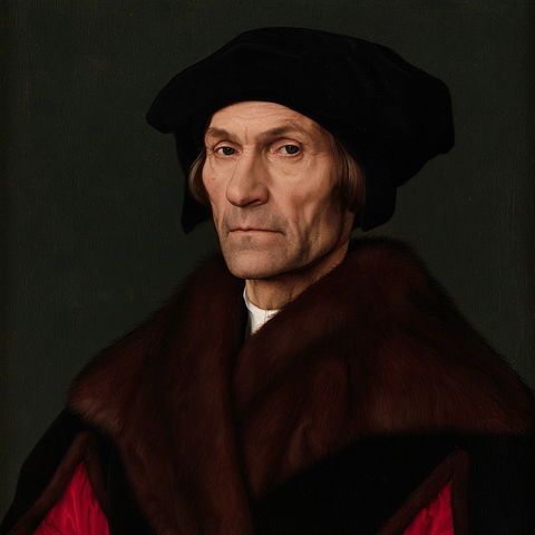 Hans Holbein the Elder style (Painters), Midjourney V8.2