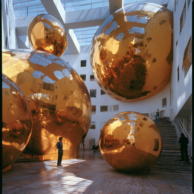 Hans Hollein style, Midjourney V8.2, render 1 of 4