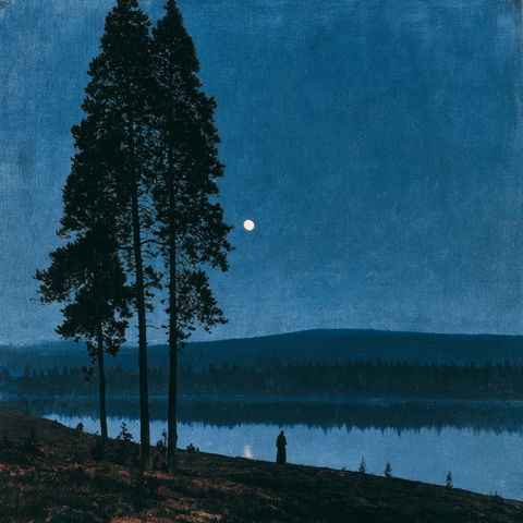 Harald Sohlberg style (Painters), Midjourney V8.2