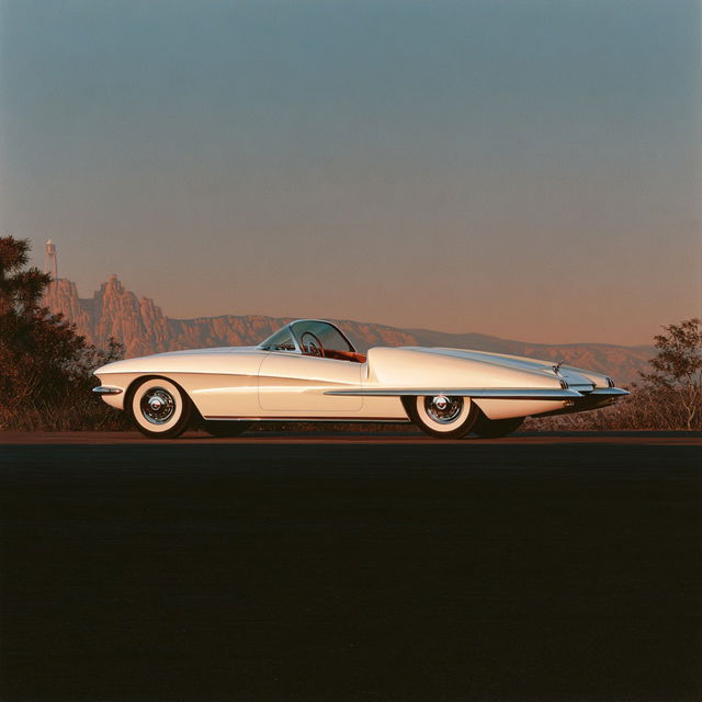 Harley Earl style, Midjourney V8.2, render 2 of 4