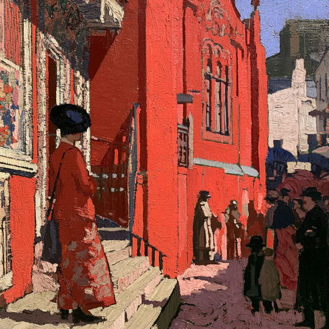 Harold Gilman style (Painters), Midjourney V8.2