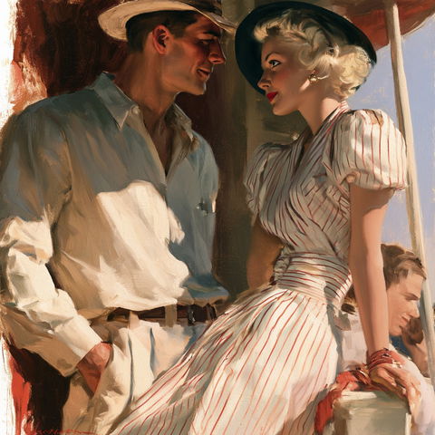 Harry Anderson style (Painters), Midjourney V8.2