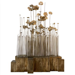 Harry Bertoia style, Midjourney V8.2, render 4 of 4