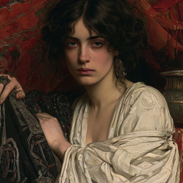 Harry Siddons Mowbray style, Midjourney V8.2, render 4 of 4