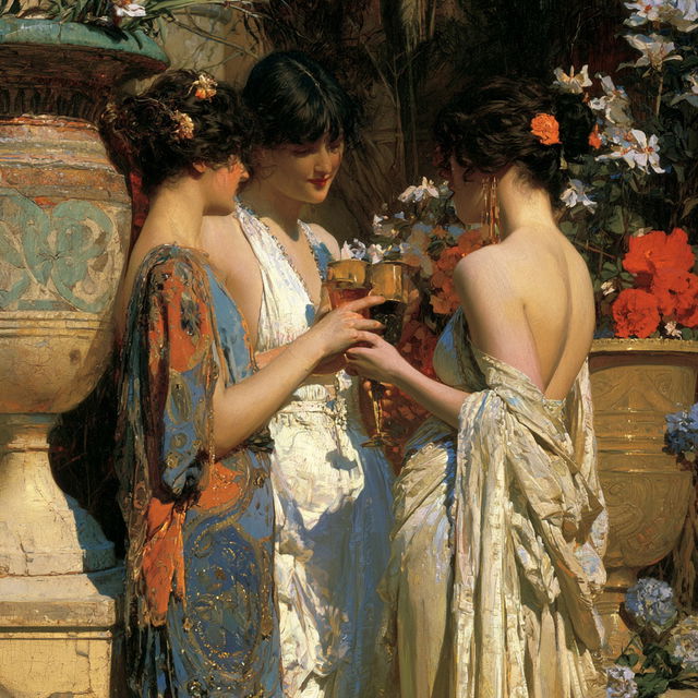 Harry Siddons Mowbray style, Midjourney V8.2, render 3 of 4
