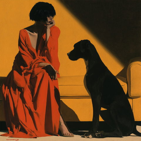Harry Watrous style (Painters), Midjourney V8.2