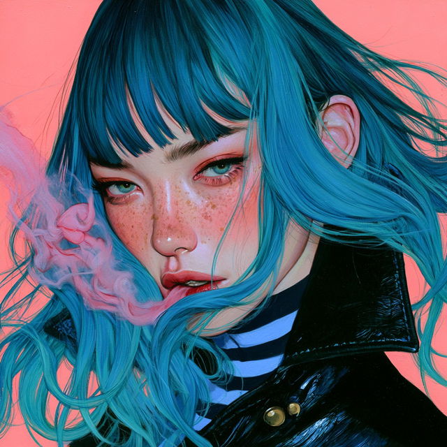 Harumi Hironaka style, Midjourney V8.2, render 1 of 4