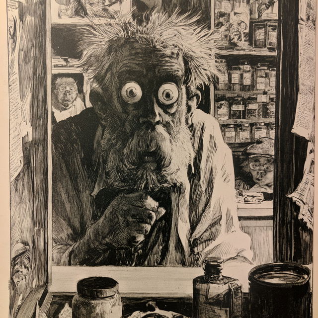 Harvey Kurtzman style, Midjourney V8.2, render 4 of 4