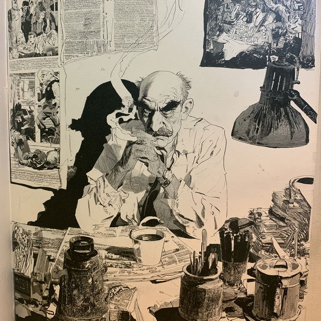 Harvey Kurtzman style, Midjourney V8.2, render 3 of 4