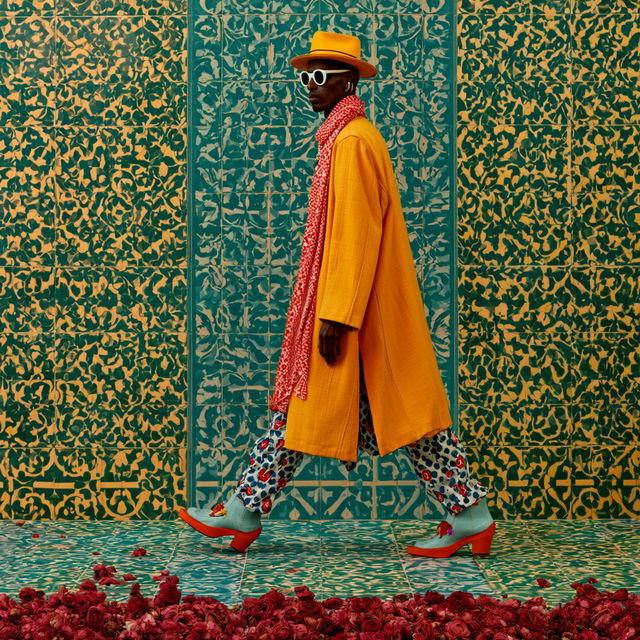 Hassan Hajjaj style, Midjourney V8.2, render 4 of 4