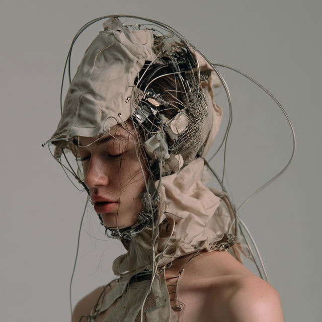 Headgear style, Midjourney V8.2, render 4 of 4
