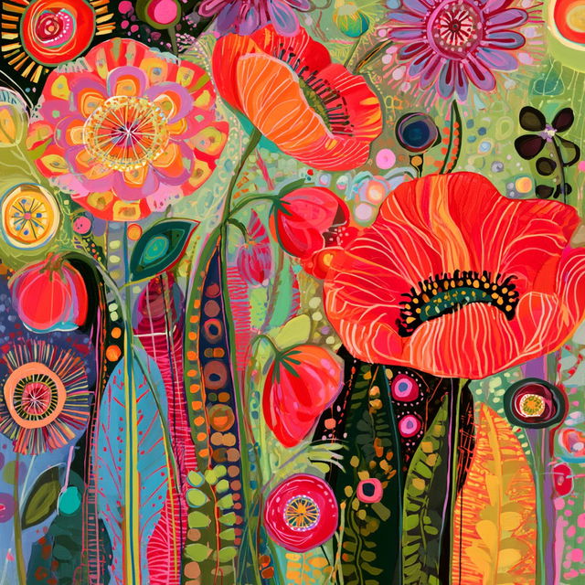 Heather Galler style, Midjourney V8.2, render 1 of 4