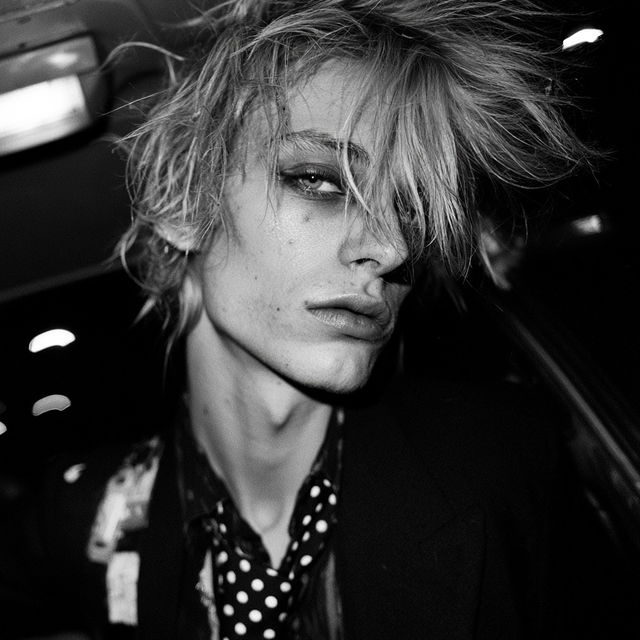 Hedi Slimane style, Midjourney V8.2, render 2 of 4
