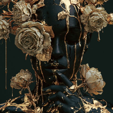 Hedi Xandt style (Sculptors), Midjourney V8.2