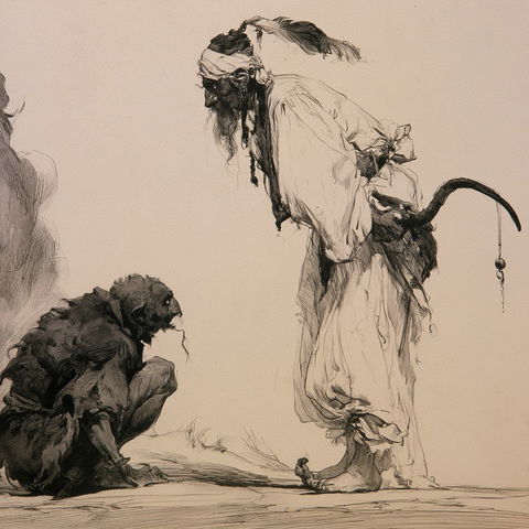 Heinrich Kley style (Illustrators), Midjourney V8.2