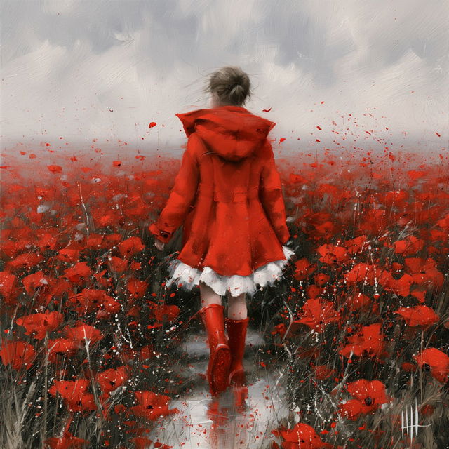 Helen Cottle style, Midjourney V8.2, render 2 of 4