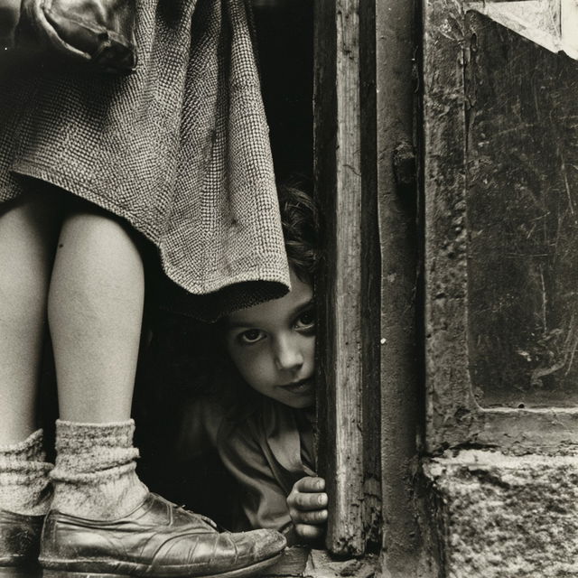 Helen Levitt style, Midjourney V8.2, render 1 of 4