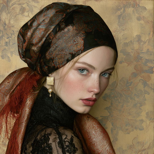 Helene Beland style, Midjourney V8.2, render 2 of 4