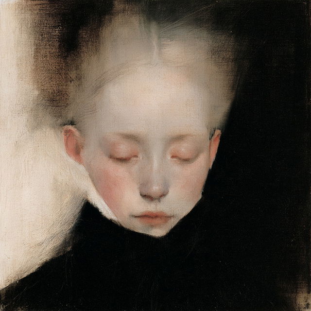 Helene Schjerfbeck style, Midjourney V8.2, render 2 of 4