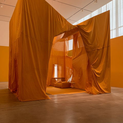 Helio Oiticica style (Sculptors), Midjourney V8.2