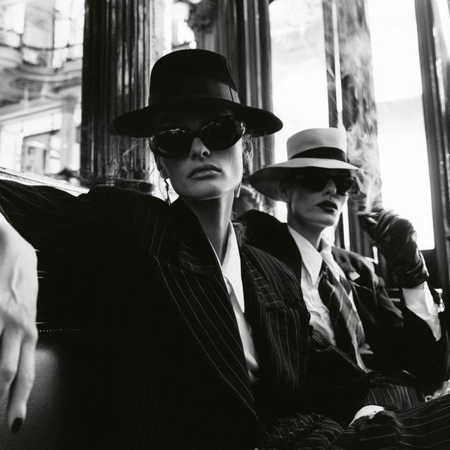 Helmut Newton style, Midjourney V8.2, render 2 of 4