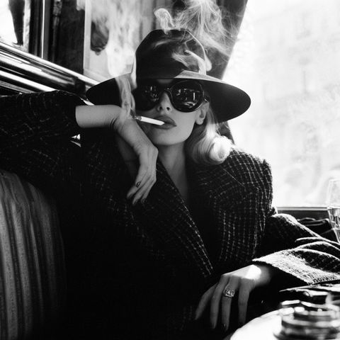 Helmut Newton style (Photographers), Midjourney V8.2