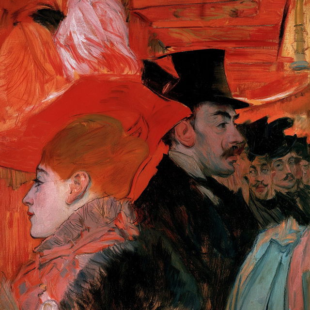 Henri de Toulouse-Lautrec style, Midjourney V8.2, render 3 of 4