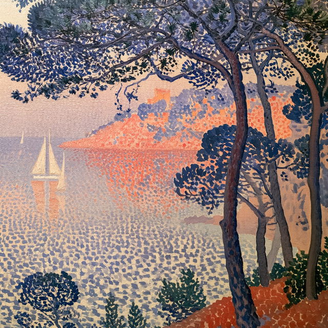Henri-Edmond Cross style, Midjourney V8.2, render 2 of 4