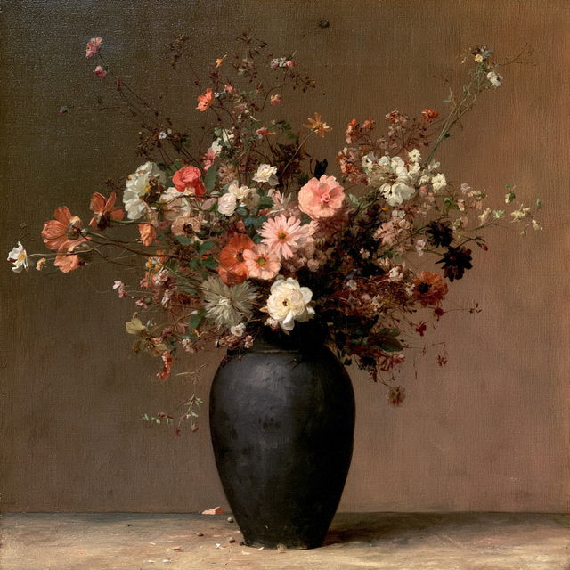 Henri Fantin-Latour style, Midjourney V8.2, render 3 of 4