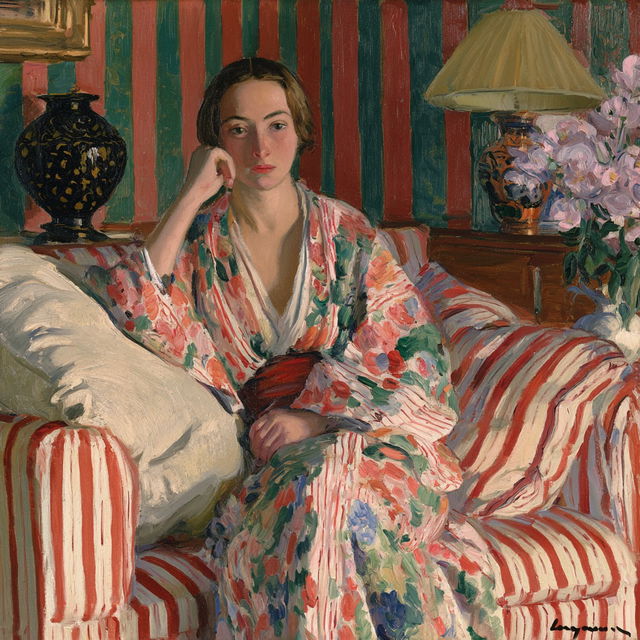Henri Lebasque style, Midjourney V8.2, render 3 of 4