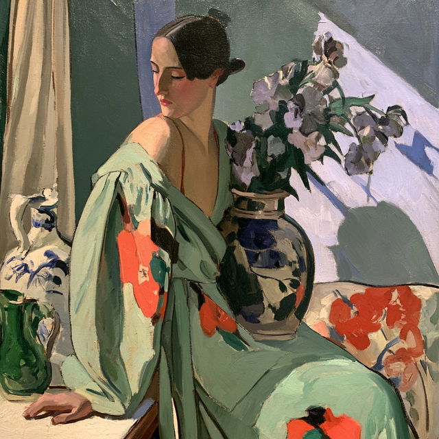 Henri Manguin style, Midjourney V8.2, render 4 of 4