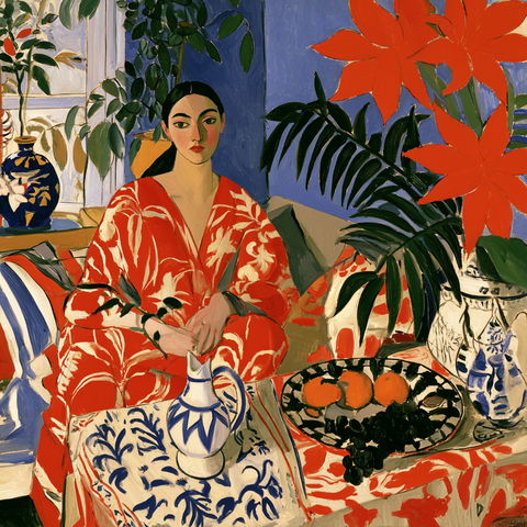 Henri Matisse style (Painters), Midjourney V8.2