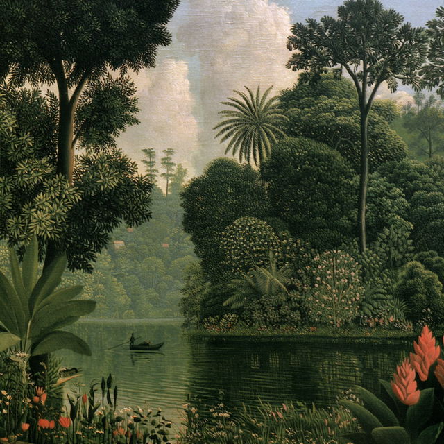 Henri Rousseau style, Midjourney V8.2, render 3 of 4