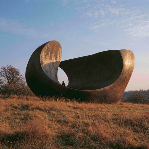 Henry Moore style (Sculptors), Midjourney V8.2
