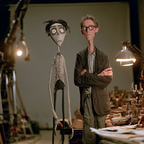 Henry Selick style (Illustrators), Midjourney V8.2