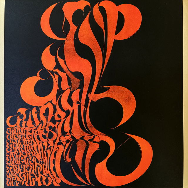 Herb Lubalin style, Midjourney V8.2, render 4 of 4