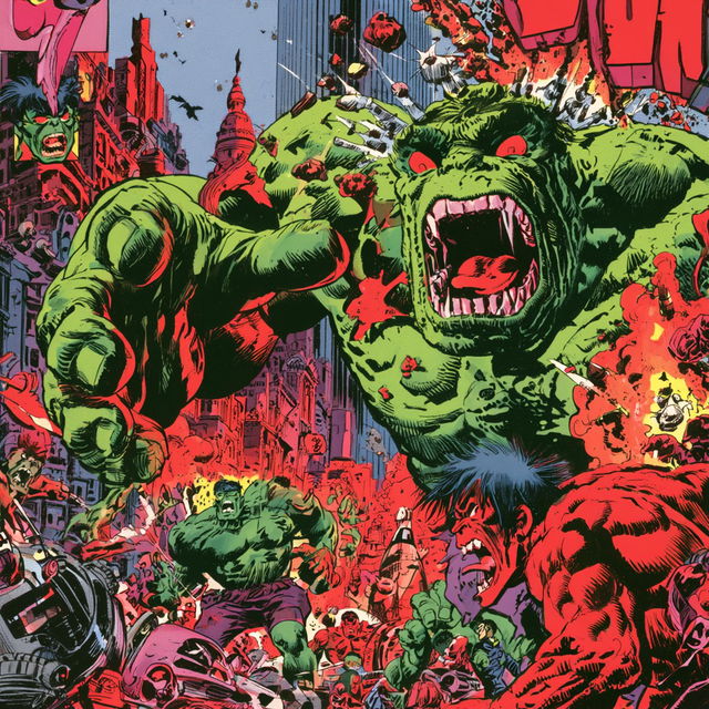 Herb Trimpe style, Midjourney V8.2, render 4 of 4