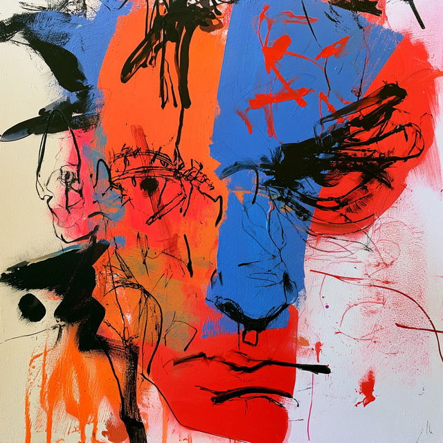 Herman Brood style, Midjourney V8.2, render 4 of 4