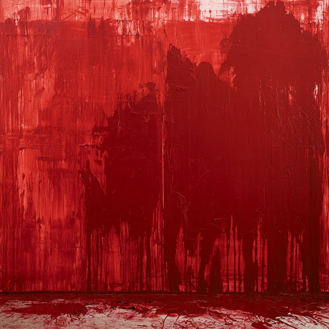 Hermann Nitsch style, Midjourney V8.2, render 4 of 4