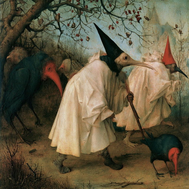 Hieronymus Bosch style, Midjourney V8.2, render 3 of 4