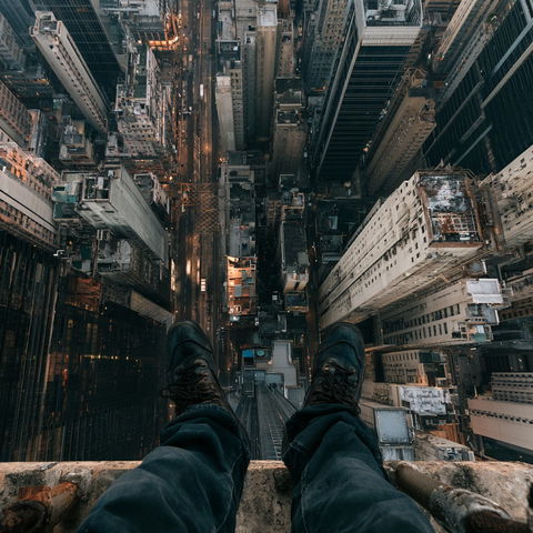 High angle style (Techniques), Midjourney V8.2